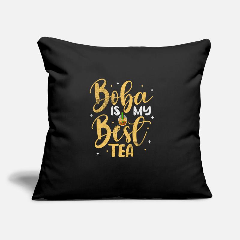 Bubble Tea Boba Tea Kawaii Geschenk Sofakissen mit Füllung 45 x 45 cm