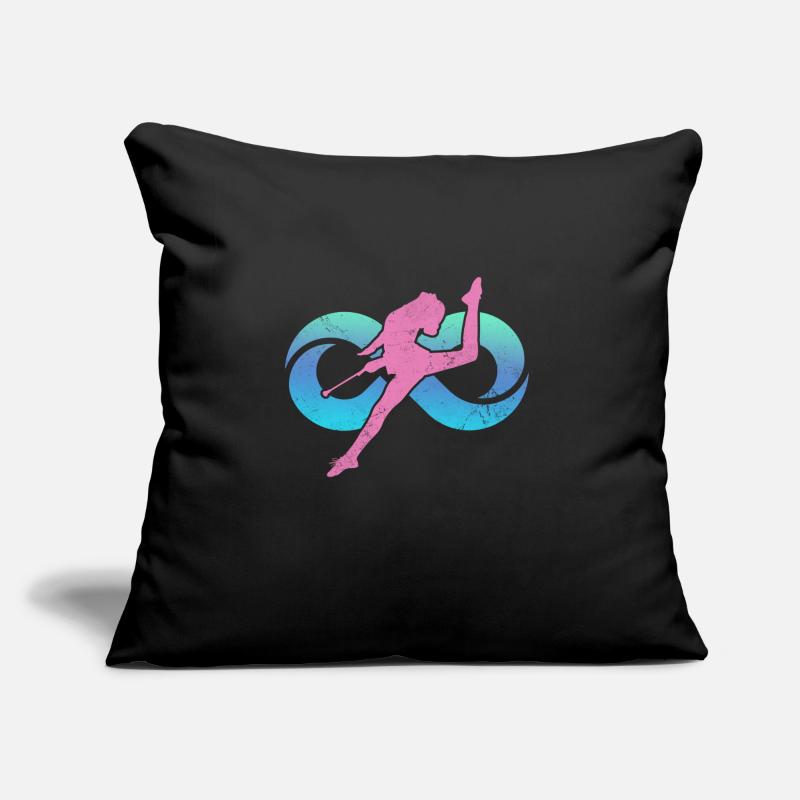 Baton Twirling Sofa pillow with filling 45cm x 45cm