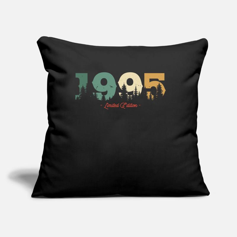 Jahrgangsgeschenk 1995 Sofakissen mit Füllung 45 x 45 cm