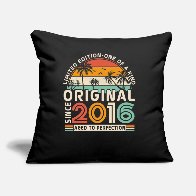 Legendäres 2016er Jahrgangsgeschenk Sofakissen mit Füllung 45 x 45 cm