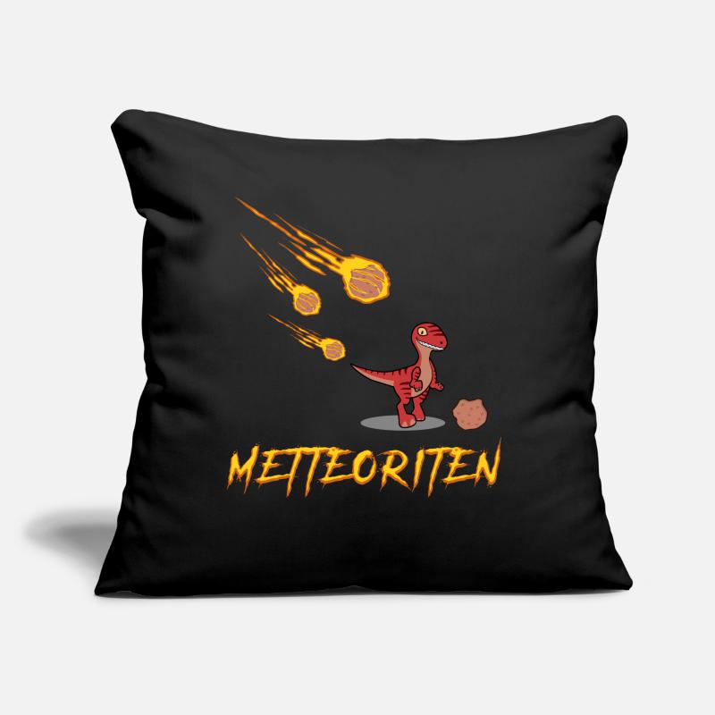 Hackfleisch Mettfleisch Mettbrötchen Sofakissen mit Füllung 45 x 45 cm