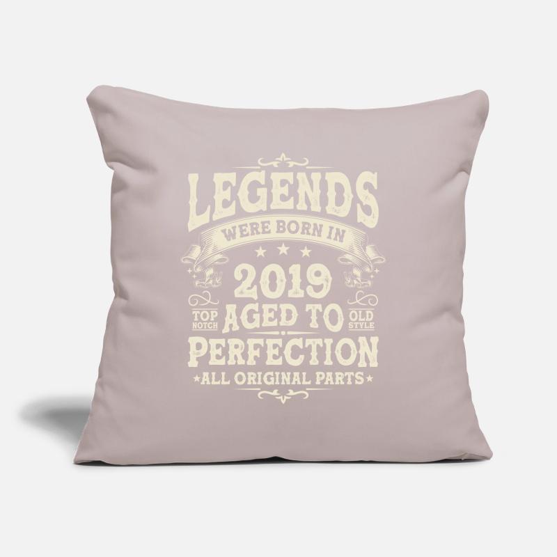 Nostalgic gift 2019 4th birthday Sofa pillow with filling 45cm x 45cm
