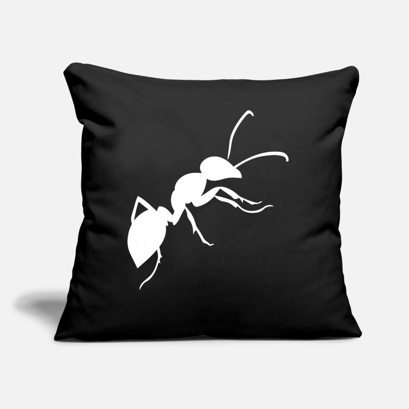 fourmi Coussin et housse de 45 x 45 cm