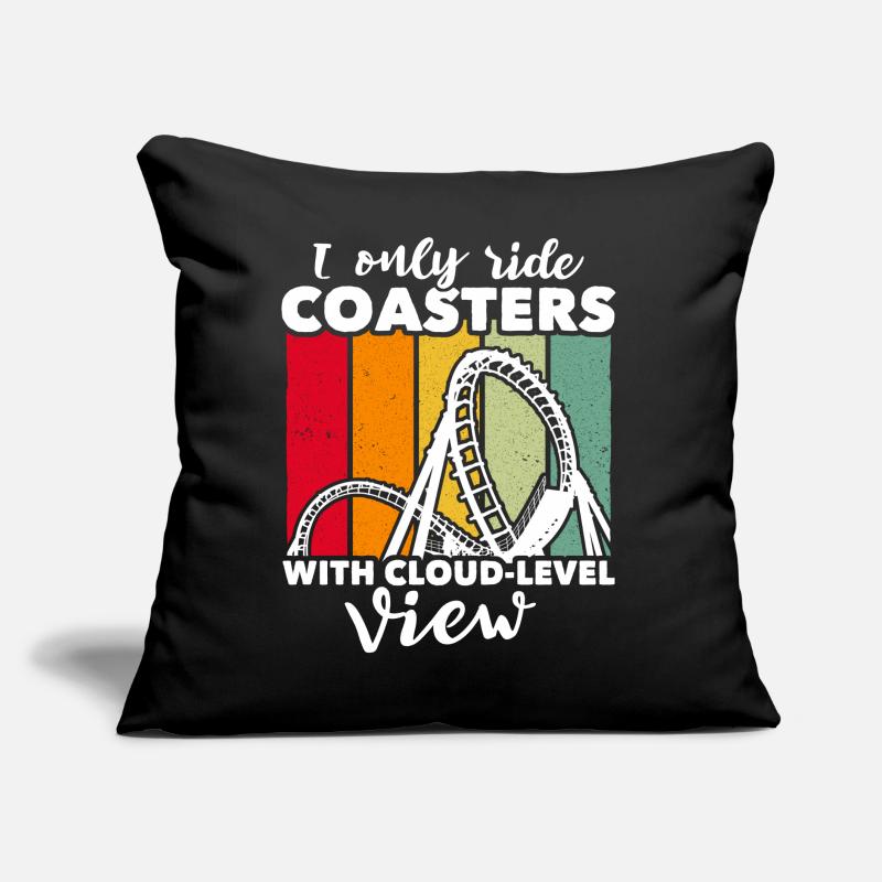 Roller Coaster Roller Coaster Lovers Sofa pillow with filling 45cm x 45cm