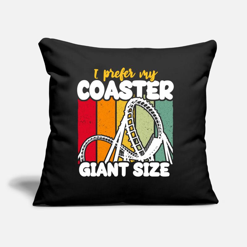 Roller Coaster Roller Coaster Riders Coussin et housse de 45 x 45 cm