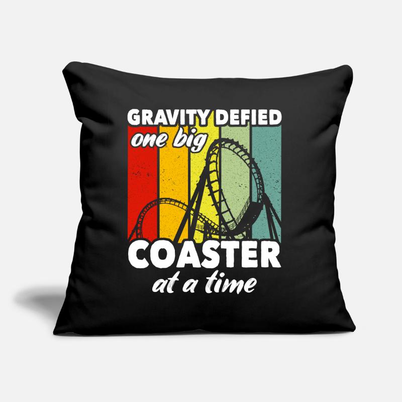 Roller Coaster Roller Coaster Riders Coussin et housse de 45 x 45 cm