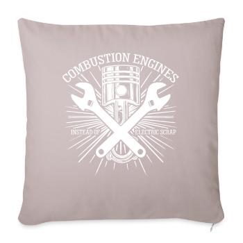 Mécanicien Mécanicien de moteurs à combustion - Coussin et housse de 45 x 45 cm - taupe clair - Devant