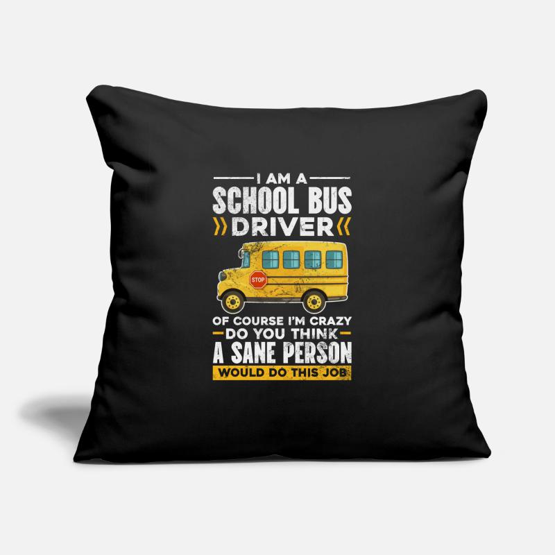 Busfahrer Sofakissen mit Füllung 45 x 45 cm