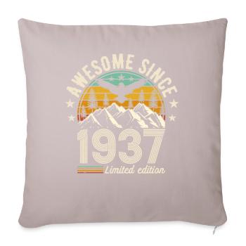 1937 - Un millésime légendaire - Coussin et housse de 45 x 45 cm - taupe clair - Devant