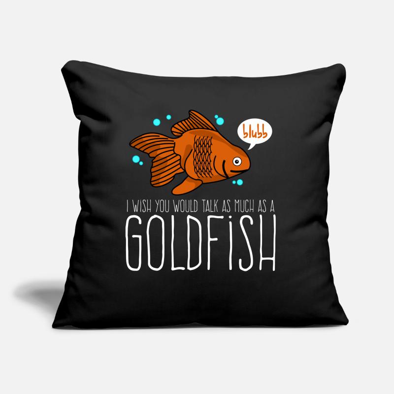 Goldfish Talking Gold Fish Sofa pillow with filling 45cm x 45cm
