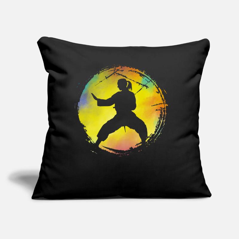 Wing Chun Coussin et housse de 45 x 45 cm