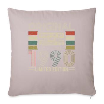 Legends of 1990 - Sofa pillow with filling 45cm x 45cm - light taupe - Front