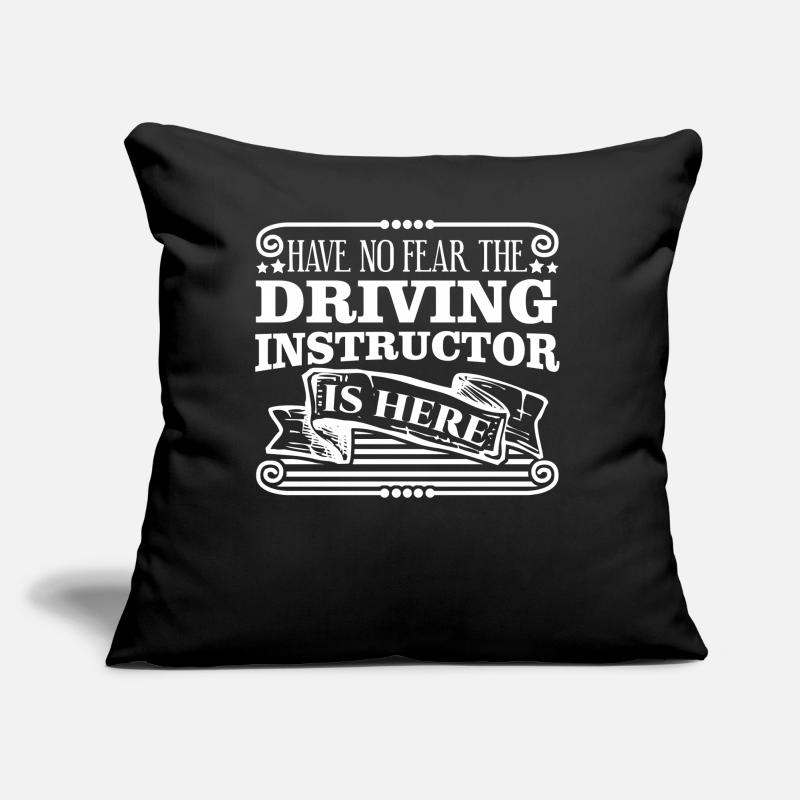 Professeur d’auto-école Moniteur d’auto-école Coussin et housse de 45 x 45 cm