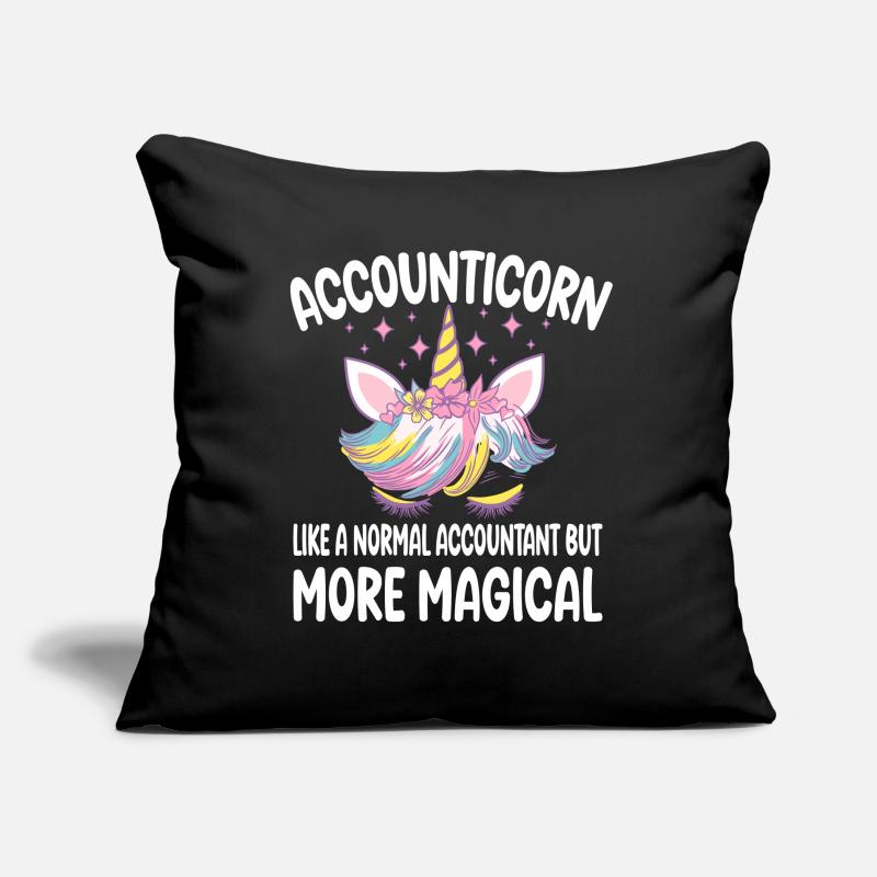Comptabilité Comptable comme un comptable normal Coussin et housse de 45 x 45 cm
