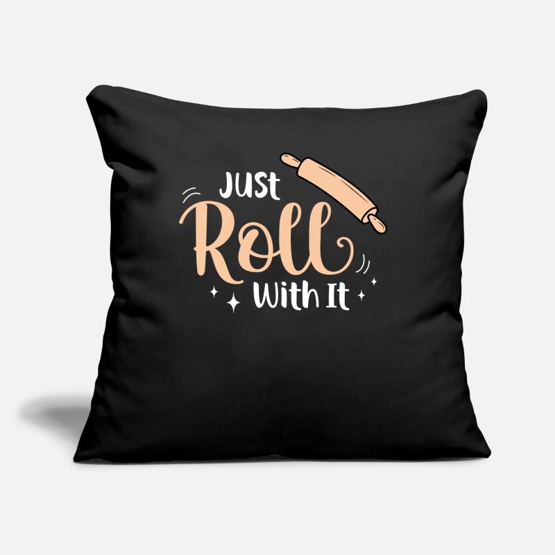 Baker Bakery Bakery Baking Gift Sofa pillow with filling 45cm x 45cm