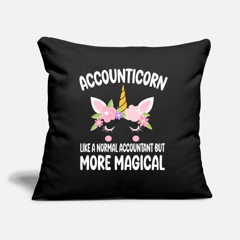 Comptabilité Comptable comme un comptable normal Coussin et housse de 45 x 45 cm
