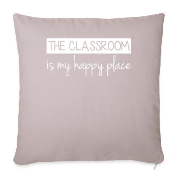 Teachers School College Students Teacher - Sofa pillow with filling 45cm x 45cm - light taupe - Front