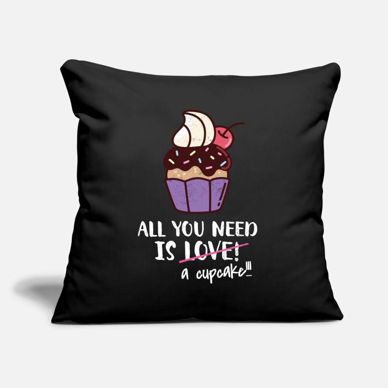 Cupcake Sofakissen mit Füllung 45 x 45 cm