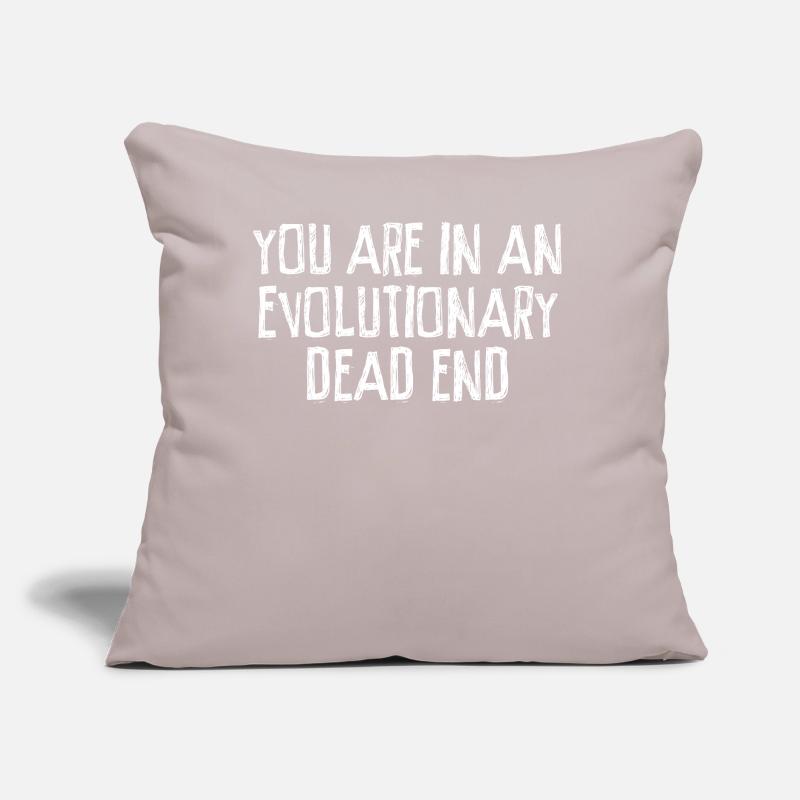 Darwinism Misanthrope Grumpy Darwin Sofa pillow with filling 45cm x 45cm