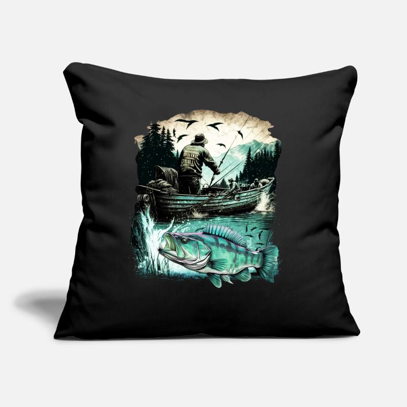 Poisson bar Coussin et housse de 45 x 45 cm