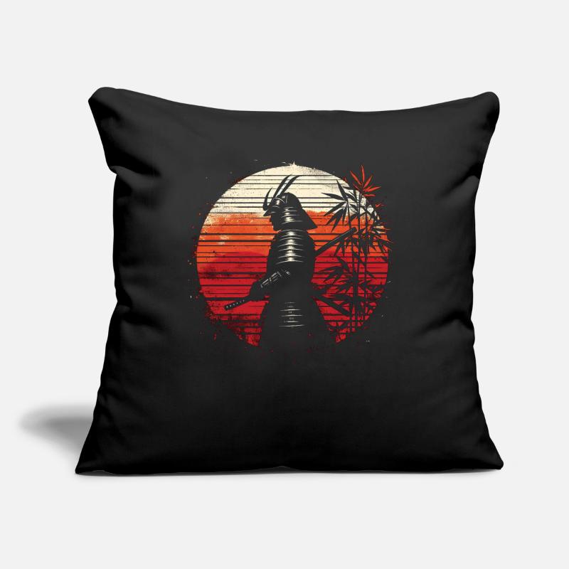 Samurai Ronin Sword Fighting Warrior Gift Sofa pillow with filling 45cm x 45cm
