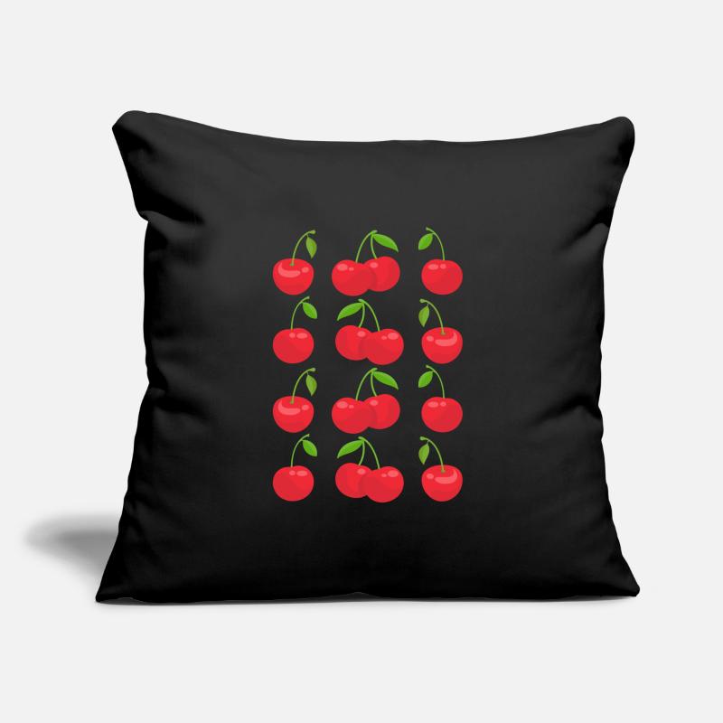 Cherry Cherry Tree Cherry Blossom Fruit Gift Sofa pillow with filling 45cm x 45cm