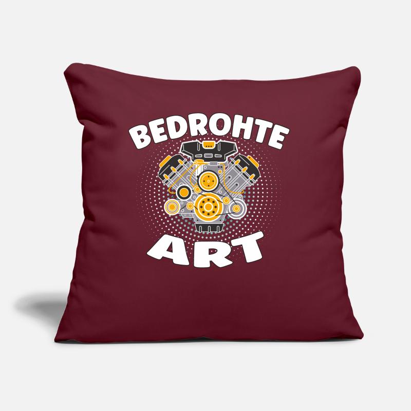 Endangered species - Internal combustion engine car design Sofa pillow with filling 45cm x 45cm