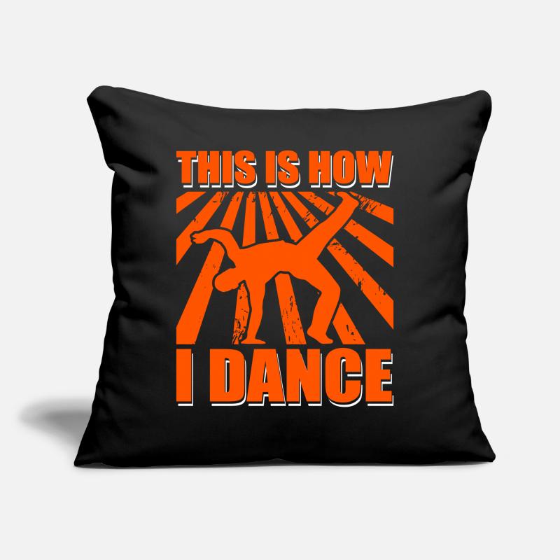 C’est comme ça que je danse Coussin et housse de 45 x 45 cm