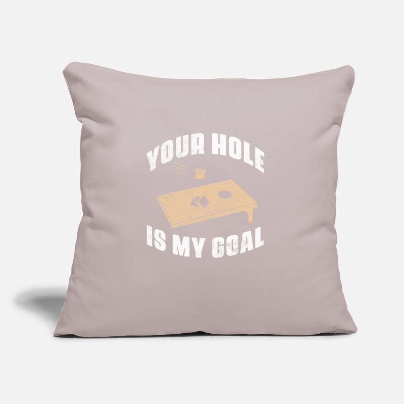 Cornhole Sofa pillow with filling 45cm x 45cm