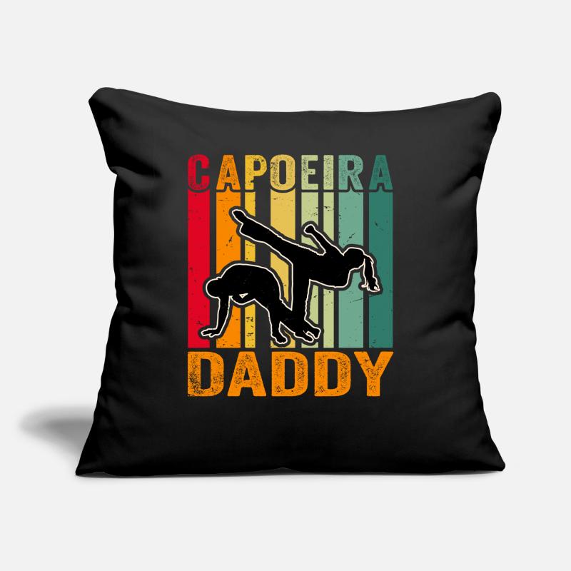 Capoeira Daddy Coussin et housse de 45 x 45 cm