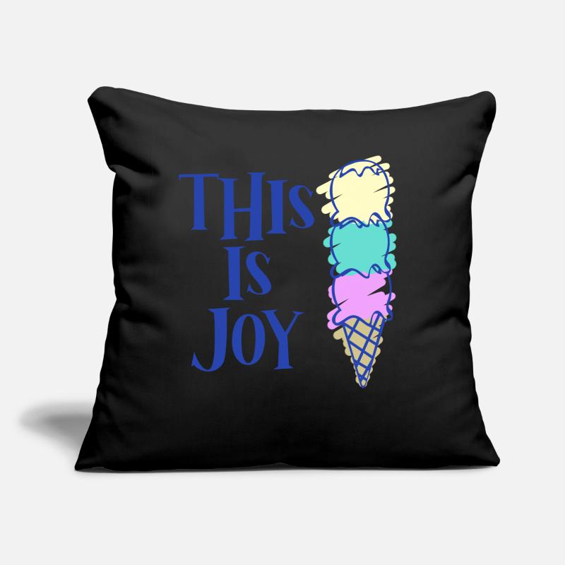 Coupe de crème glacée Coussin et housse de 45 x 45 cm