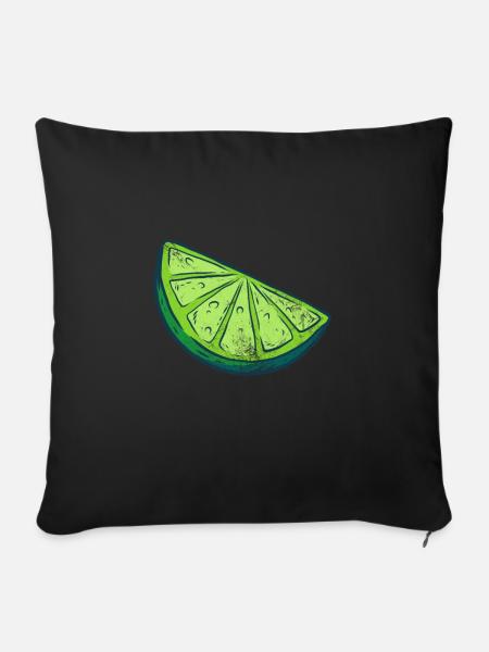 Tequila - Sofakissen mit Füllung 45 x 45 cm - Schwarz