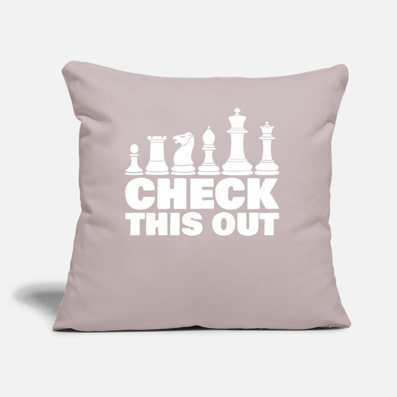Chess Chess Player Sofa pillow with filling 45cm x 45cm