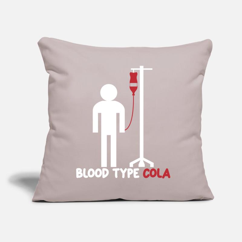 Cola Lemonade Soft Drinks Soft Drink Sofa pillow with filling 45cm x 45cm