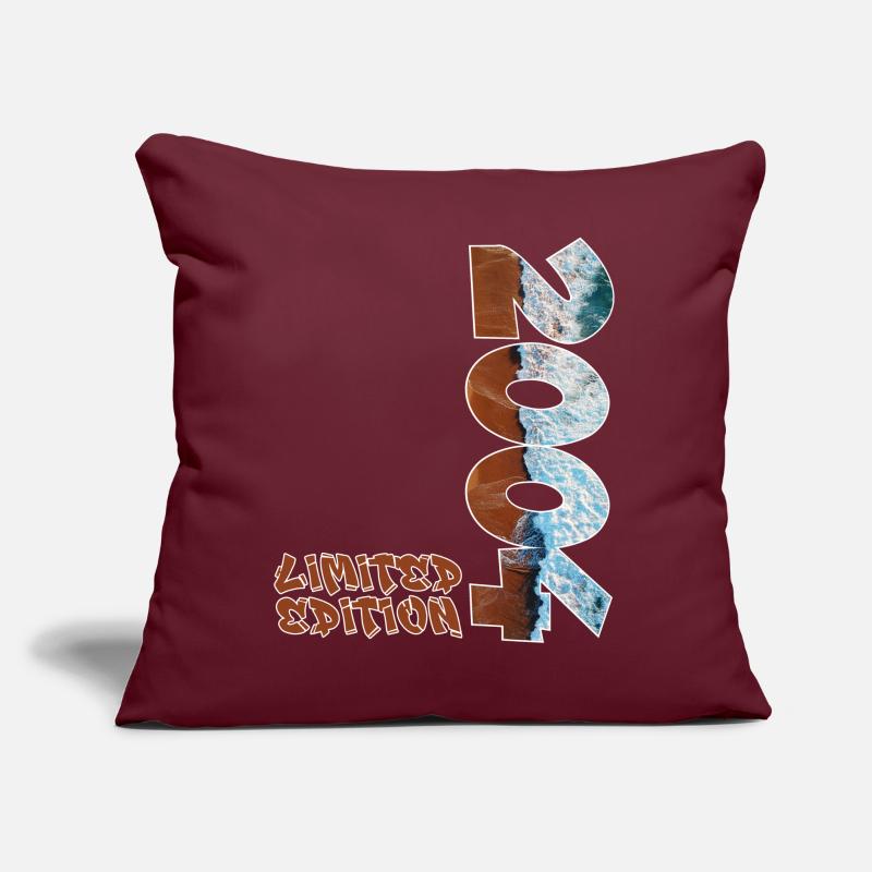 Conception de plage en édition limitée 2004 Coussin et housse de 45 x 45 cm