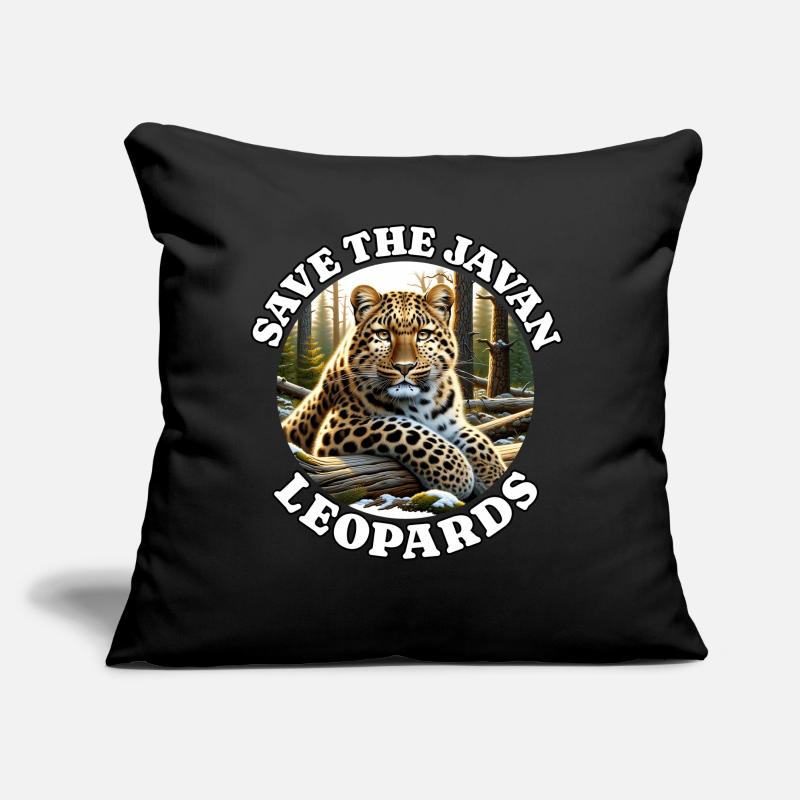 Java Leopard Sofa pillow with filling 45cm x 45cm