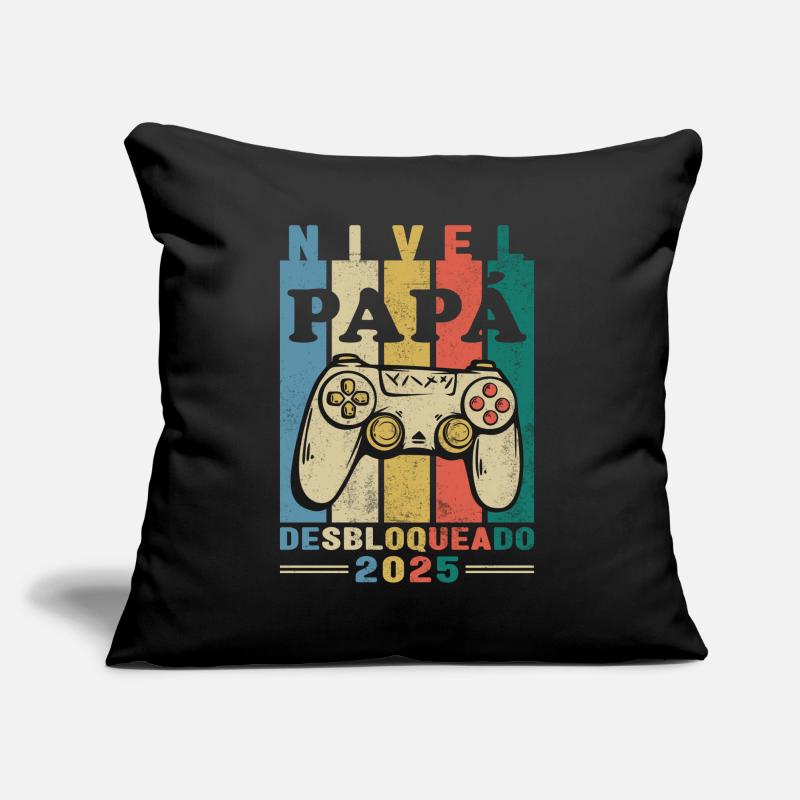 Dad 2025 Internship Funny Future Dad Sofa pillow with filling 45cm x 45cm