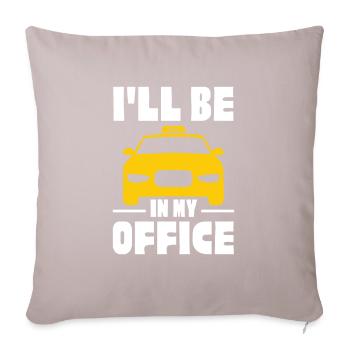 Taxi - Sofa pillow with filling 45cm x 45cm - light taupe - Front