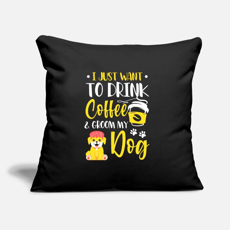 Ich Will Einfach Nur Kaffee Trinken Und Meinen Sofakissen mit Füllung 45 x 45 cm