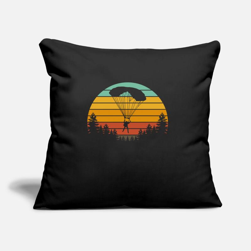 Skydive Skydiver Skydiving Parachute Gift Sofa pillow with filling 45cm x 45cm