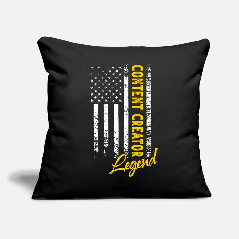 Content Creator Legend Sofa pillow with filling 45cm x 45cm