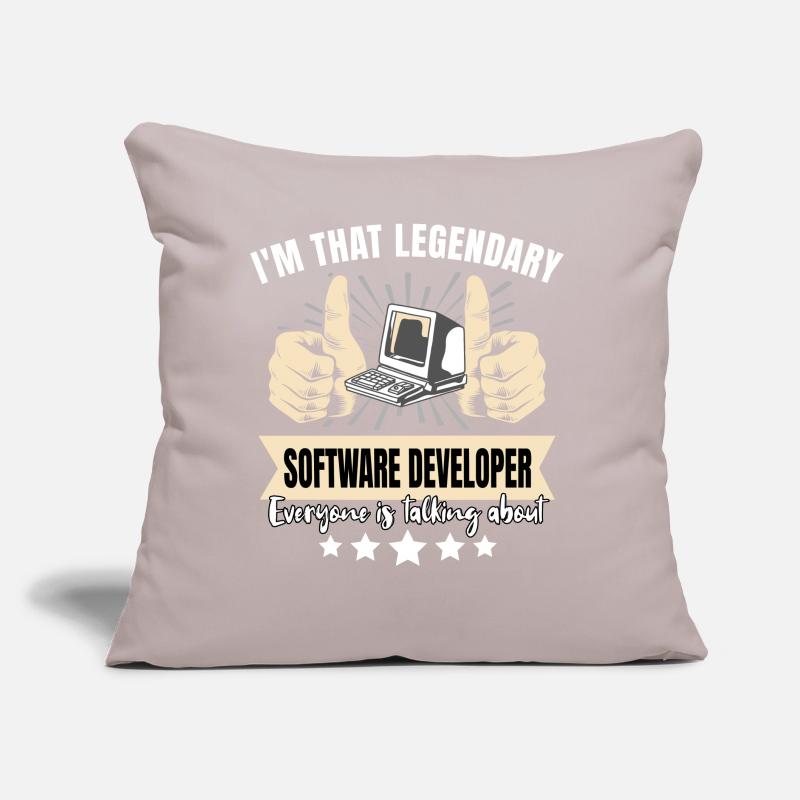Legendary Software Developer Sofa pillow with filling 45cm x 45cm