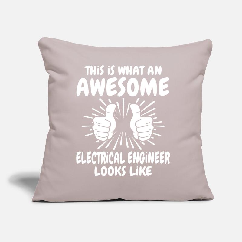 Electrical engineer Sofa pillow with filling 45cm x 45cm