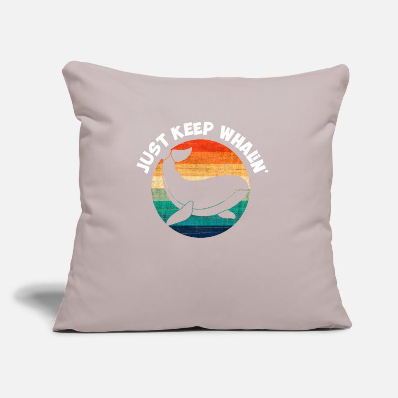 Just keep rolling" Wal-design Sofa pillow with filling 45cm x 45cm