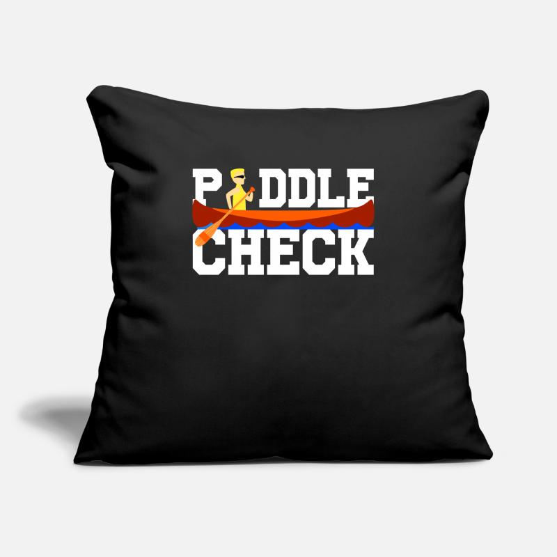 Paddle check Sofa pillow with filling 45cm x 45cm