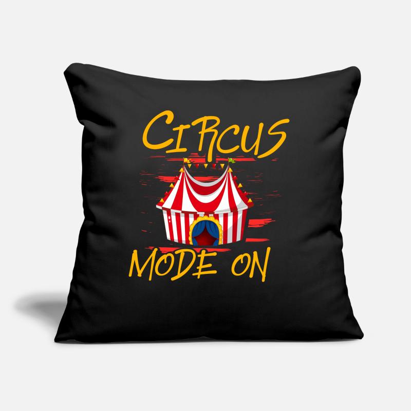 Mode cirque activé Coussin et housse de 45 x 45 cm