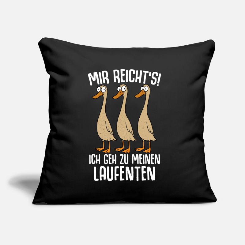 Canards Papa Canard Canards Maman Élevage de canards Coussin et housse de 45 x 45 cm