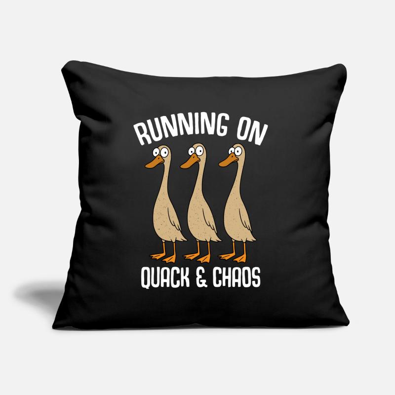 Canard maman canard papa canard élevage canard élevage canards race Coussin et housse de 45 x 45 cm