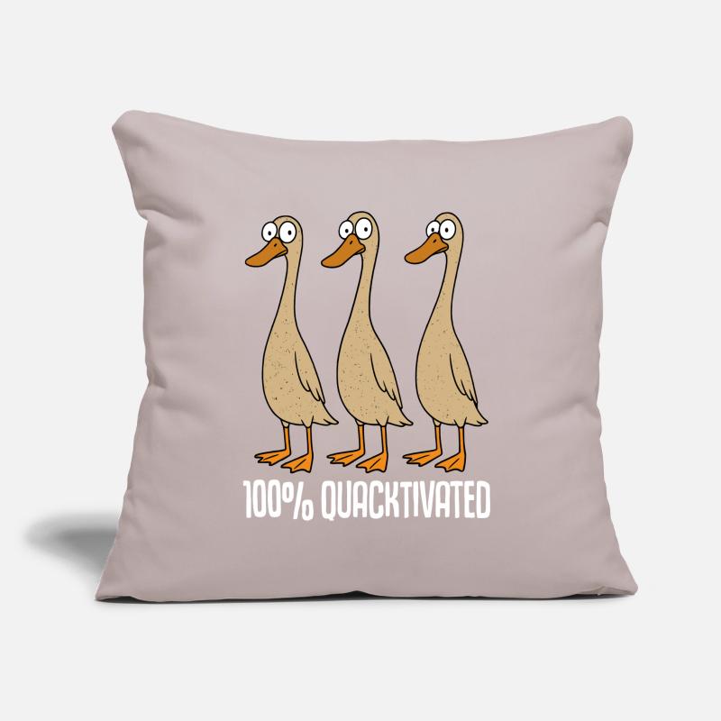 Running ducks keep runner ducks Breeding runner ducks Sofa pillow with filling 45cm x 45cm