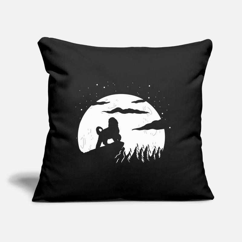 Bernedoodle Hund Sofakissen mit Füllung 45 x 45 cm